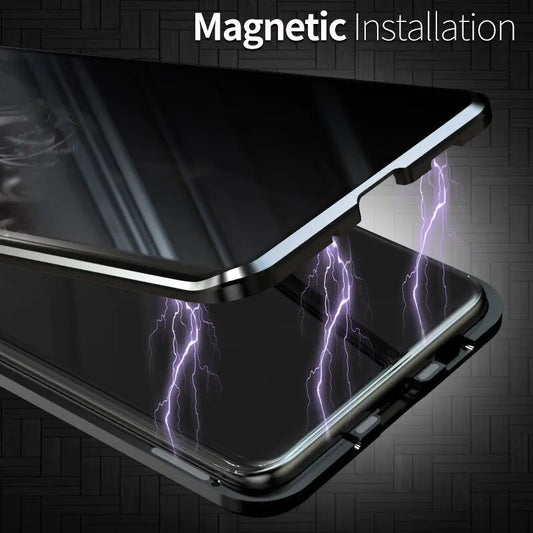 Privacy Screen Protector Case for Samsung Galaxy - Anti-Spy Magnetic Phone Case by Anti Spier