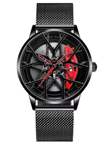 Men Sports Watch Auto Wheel Watches by Anti Spier