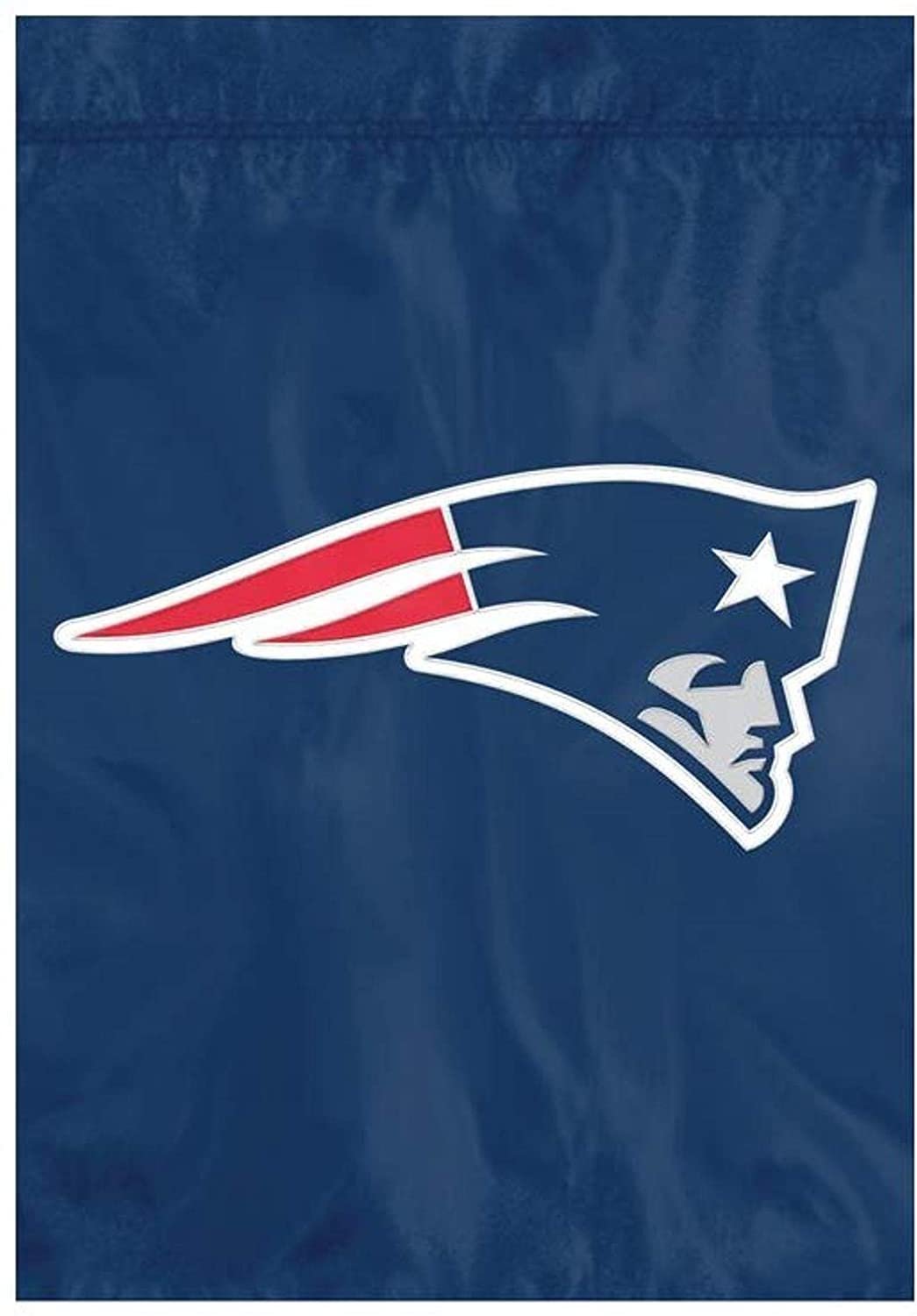 New England Patriots Premium Garden Flag Banner Applique Embroidered 12.5x18 Inch by Fielders Choice