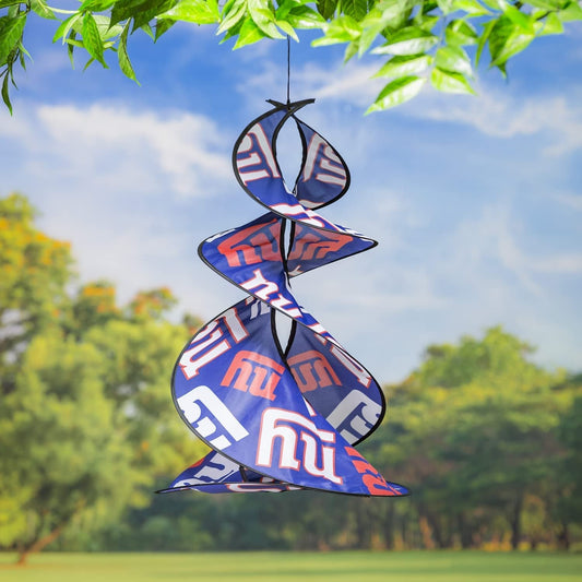 New York Giants Flag Banner Wind Twister Spinner Outdoor by Fielders Choice