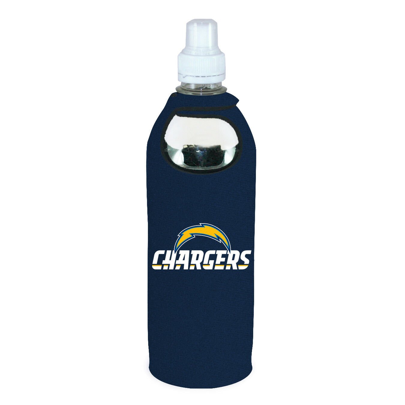 Los Angeles Chargers 1/2 Liter Water Soda Bottle Koozie Holder Cooler Football by Fielders Choice