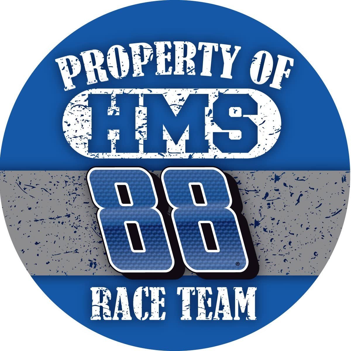 NASCAR #88 Dale Earnhardt Jr 4" Round "Property Of" Race Team Magnet-New for 2016! by Fielders Choice