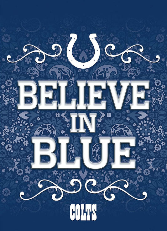 Indianapolis Colts Premium Garden Flag Banner, Double Sided, 13x18 Inch by Fielders Choice