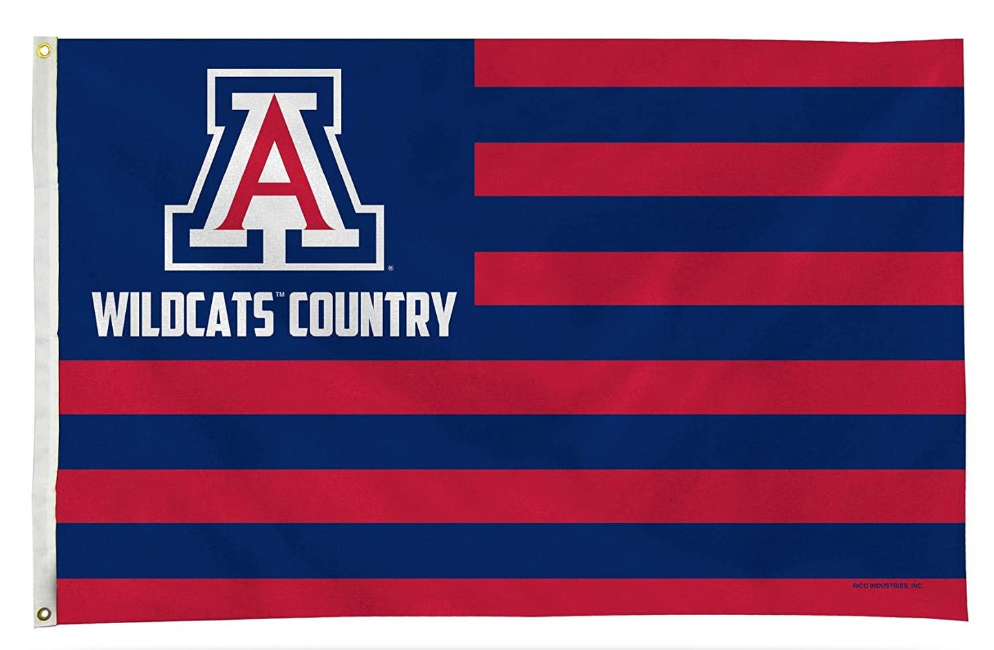 Arizona Wildcats Flag Banner 3x5 Country Design Premium with Metal Grommets Outdoor House University of by Fielders Choice