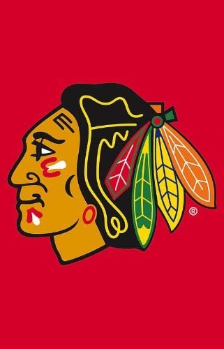 Chicago Blackhawks Premium Garden Flag Banner, Double Sided, Emroidered, 13x18 Inch by Fielders Choice