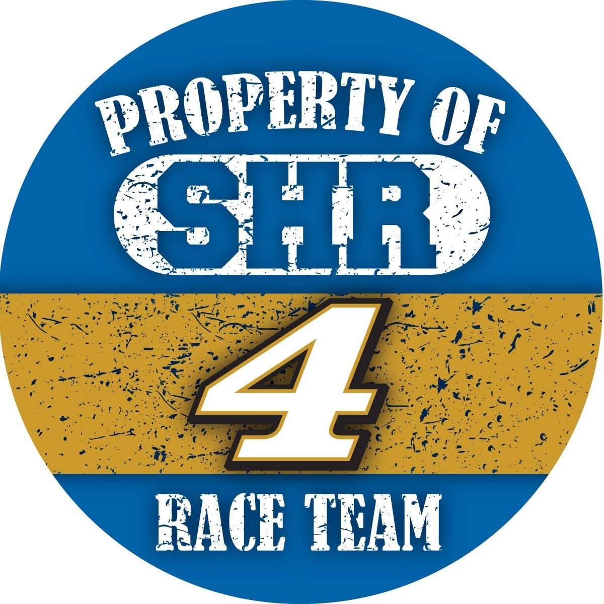 Kevin Harvick #4 Property of XXL MAGNET 4" Round Vinyl Auto Home Nascar by Fielders Choice