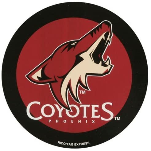 Arizona Coyotes 4" Round Decal by Fielders Choice
