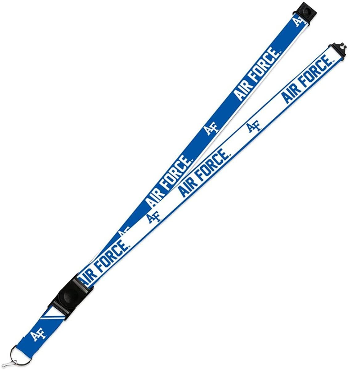 Air Force Academy Falcons Lanyard Keychain 2-sided Breakaway Clip by Fielders Choice
