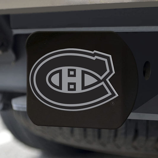 NHL - Montreal Canadiens Black Metal Hitch Cover by Fielders Choice