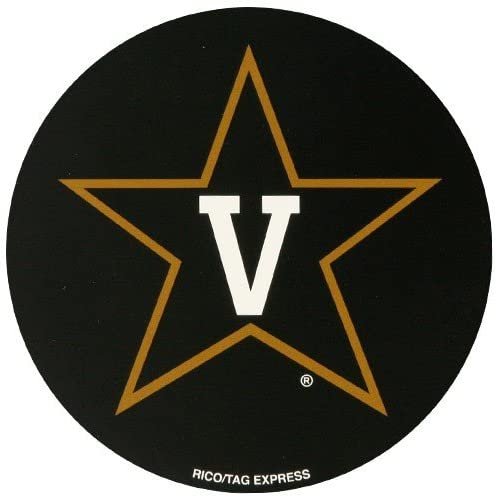 Vanderbilt Commodores 4" Round Decal University of by Fielders Choice