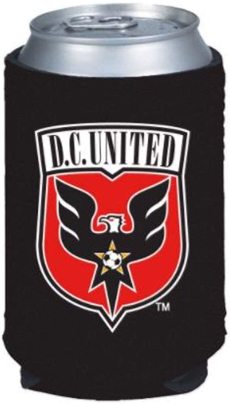 DC United 12oz CAN Neoprene Beverage Insulator Holder Cooler MLS Soccer by Fielders Choice