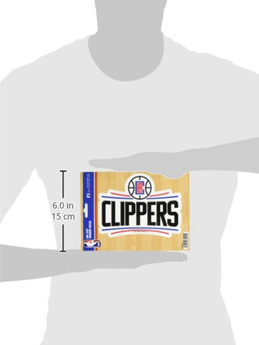 Los Angeles Clippers 5 Inch Die Cut Flat Vinyl Decal Sticker Adhesive Backing by Fielders Choice