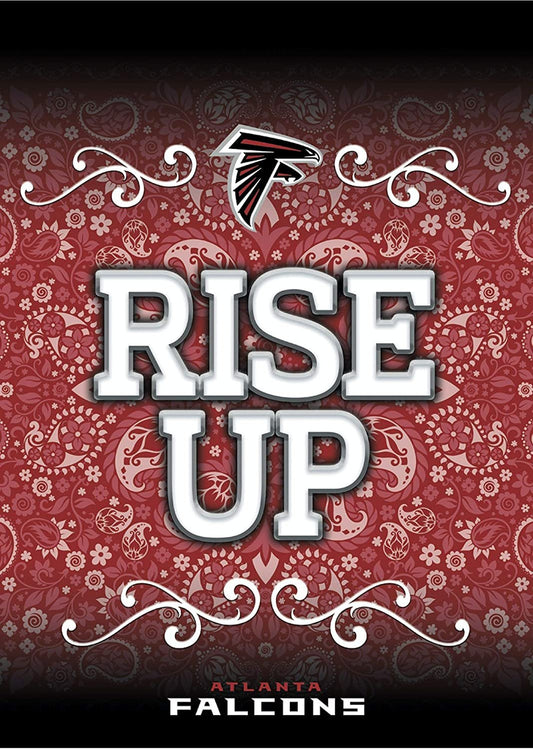 Atlanta Falcons Premium Garden Flag Banner, Double Sided, 13x18 Inch by Fielders Choice