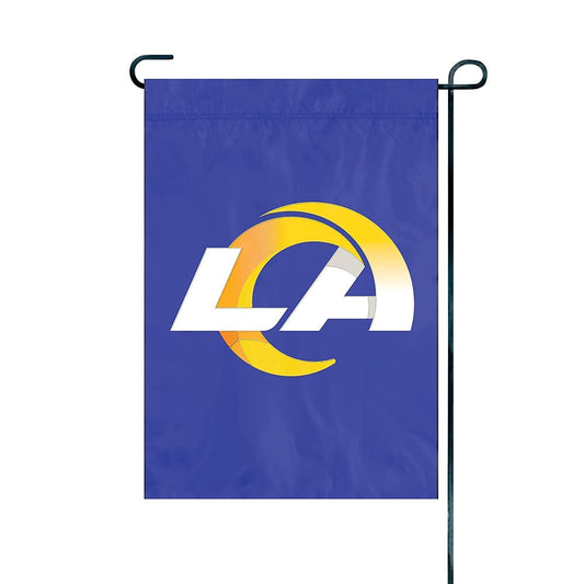 Los Angeles Rams Premium Garden Flag Banner Applique Embroidered 12.5x18 Inch by Fielders Choice
