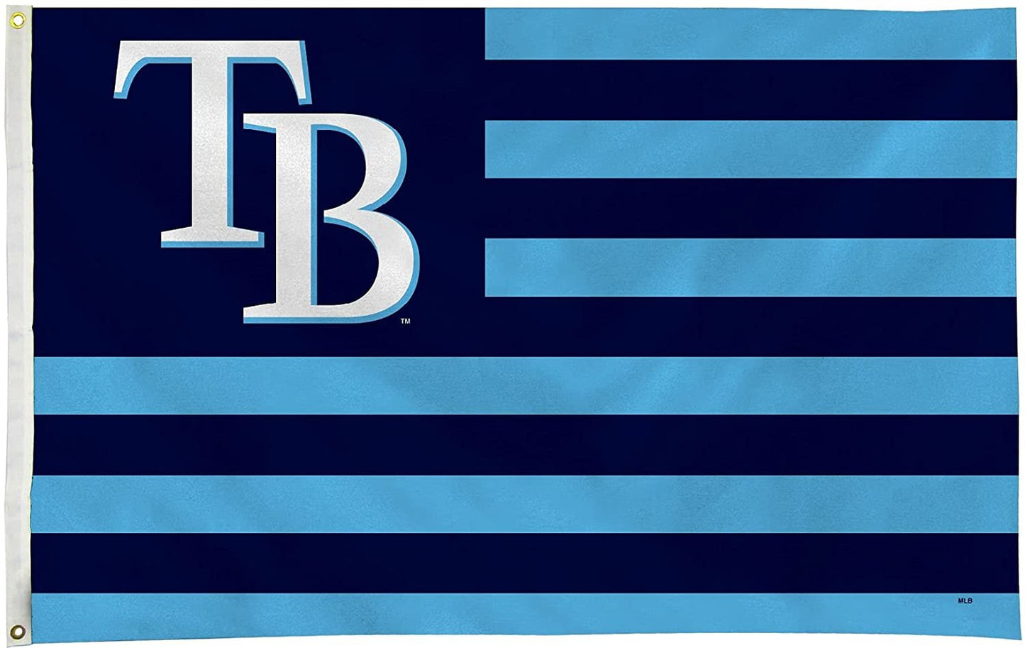 Tampa Bay Rays Flag Banner Country Design 3x5 Premium with Metal Grommets Outdoor House Baseball by Fielders Choice