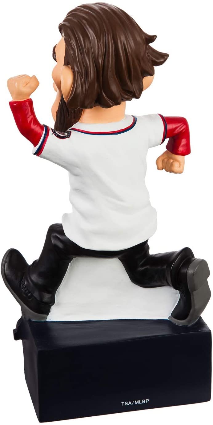 Washington Nationals Abraham Lincoln 12" Mascot Logo Statue Outdoor Garden Baseball by Fielders Choice