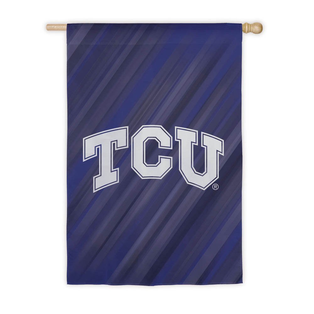 Texas Christian University TCU Horned Frogs Premium Double Sided Banner House Flag, 28x44 Inch by Fielders Choice