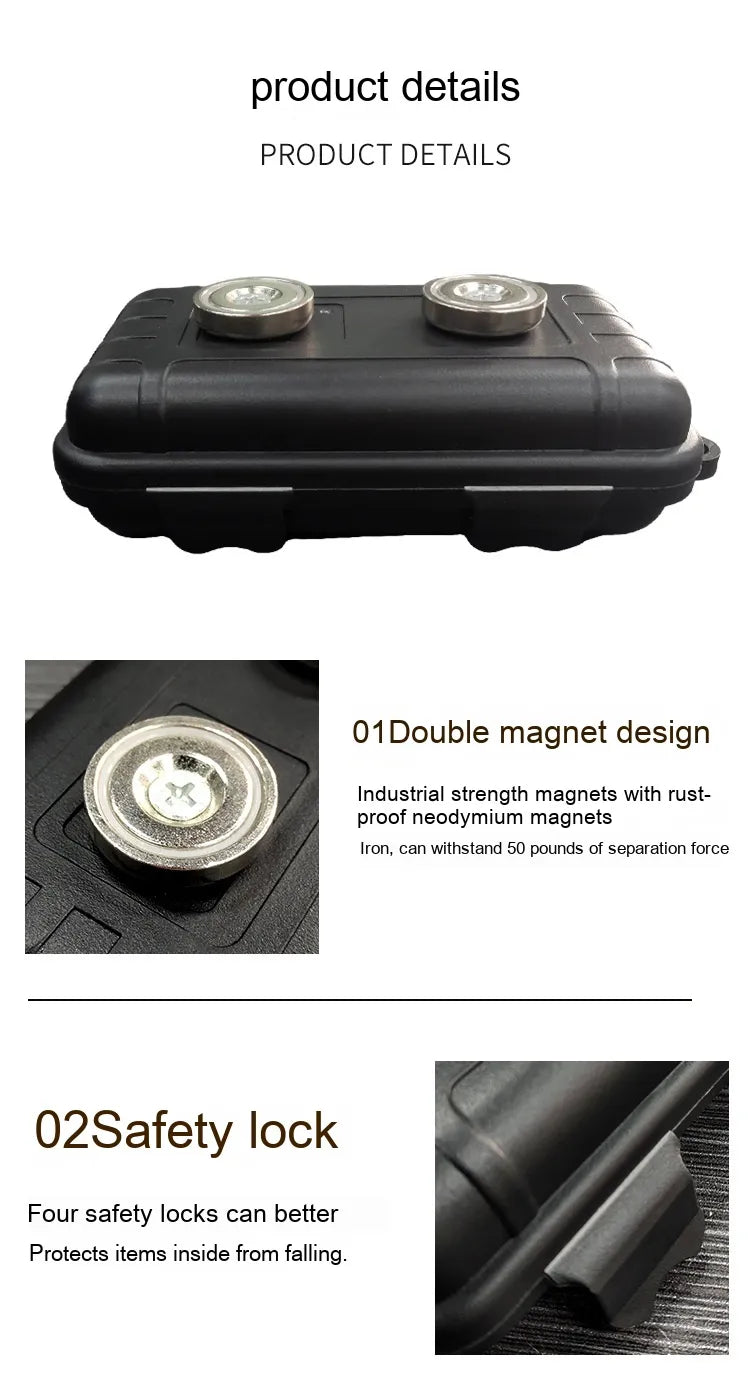 Waterproof Magnetic Force Tool Box by Anti Spier