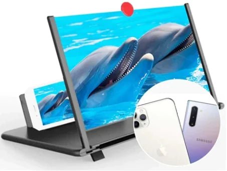 Pull-Out Phone Screen Magnifier by Anti Spier