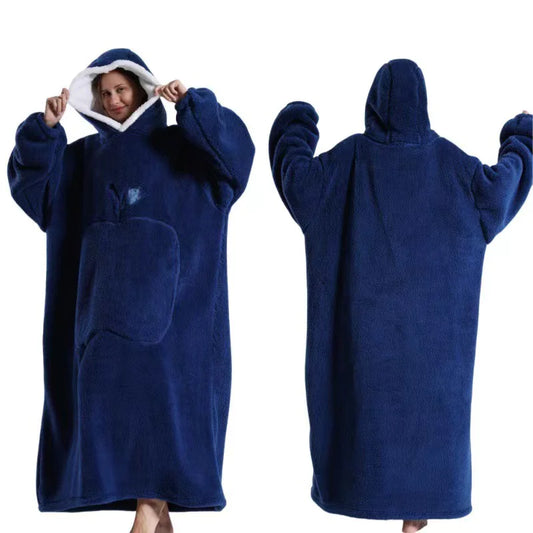 Lengthened Solid Color Home Lazy Clothes by Anti Spier