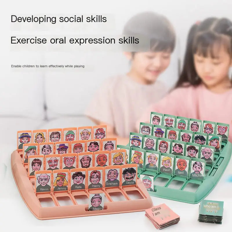 Guess Who? Logic Card Game by Anti Spier