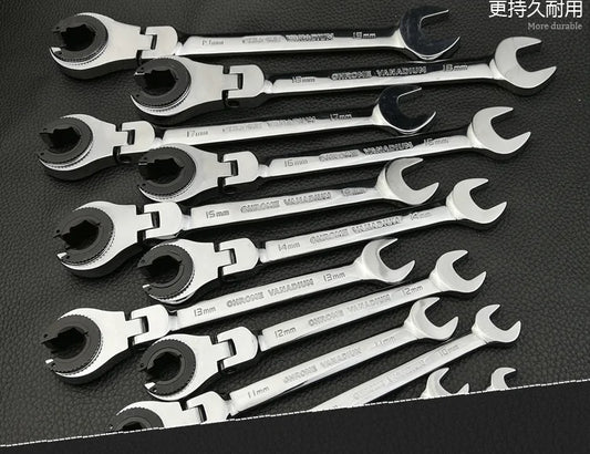 Flexible Ratchet Spanner Wrench Tool by Anti Spier