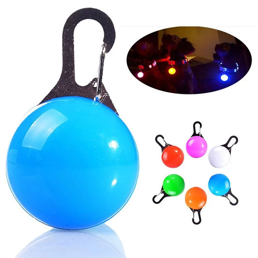 LED Pet Collar Pendant for Night Safety by Anti Spier