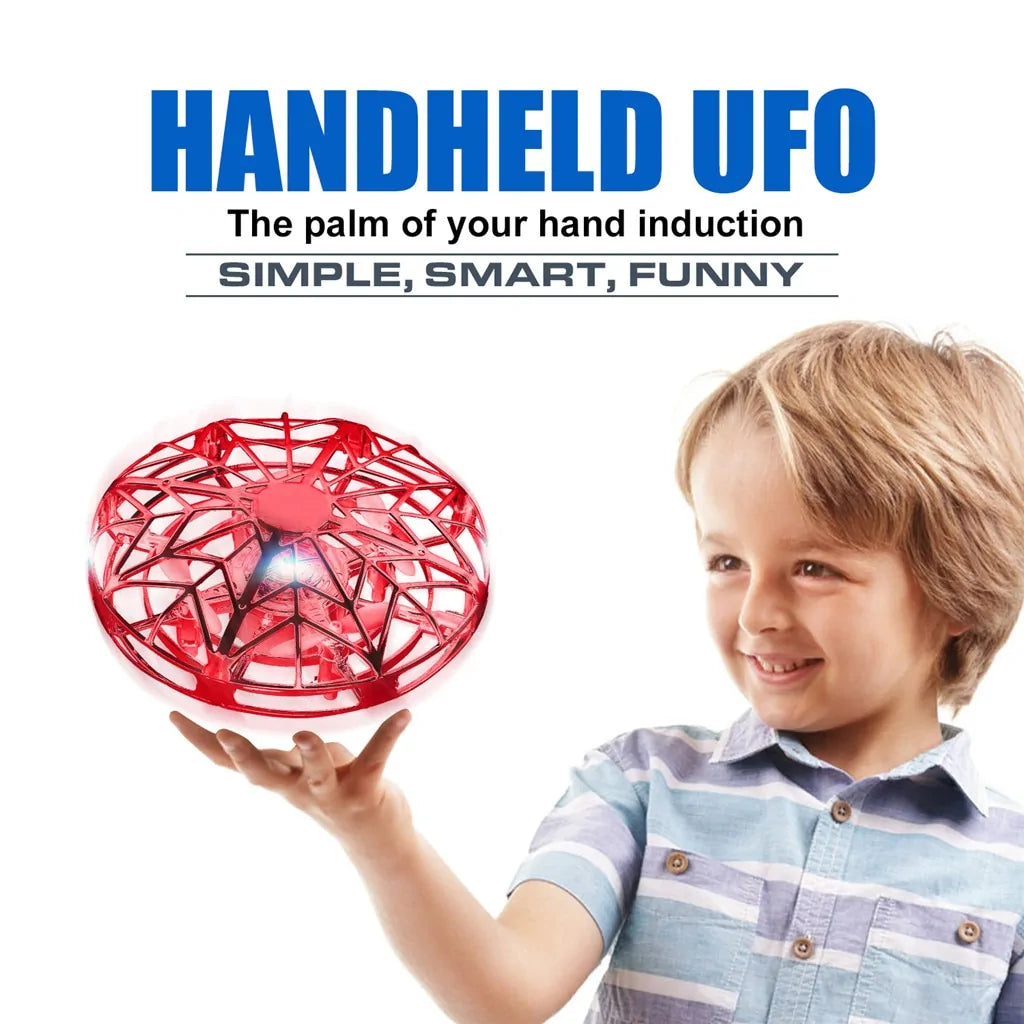 Mini Drone Quad Induction Levitation UFO by Anti Spier