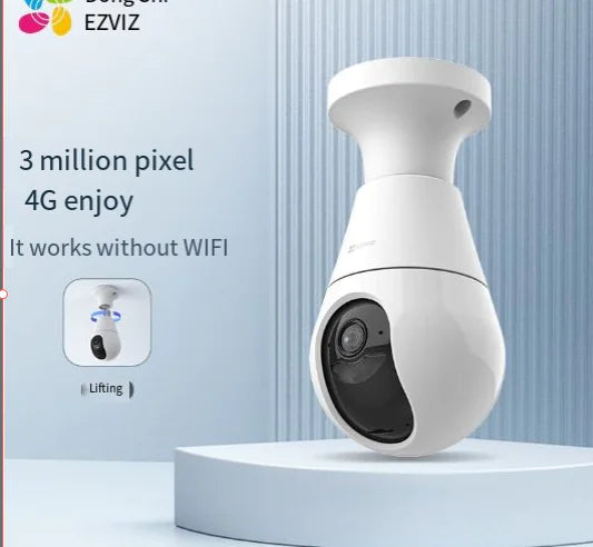 WiFi Bulb Camera with Night Vision by Anti Spier