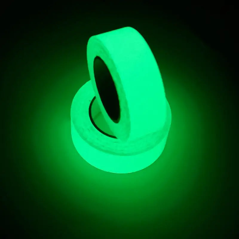 Dark Green Glow Safety Tape by Anti Spier