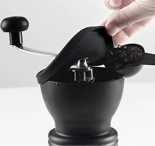 Washable Ceramic Manual Coffee Grinder Machine by Anti Spier