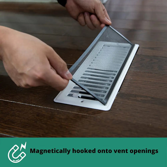 Mesh Magnetic Air Vent Floor Screen Cover by Anti Spier