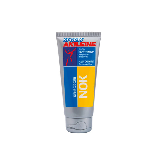 Akileïne Sports NOK Anti-Chafing Cream - Prevents Chafing Blisters - Anti-Friction Skin Reinforcer - Anti Chafing Cream for Runners Men Women - Thigh Rubbing Prevention Anti Chafe | 2.5 fl oz by Anti Spier