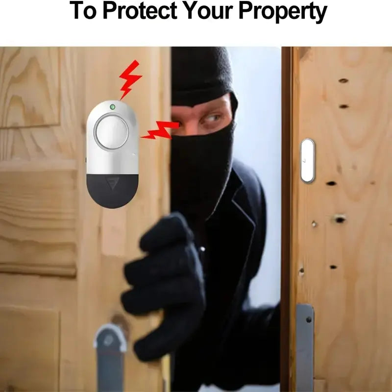 130DB Magnetic Door and Window Induction Alarm Device by Anti Spier