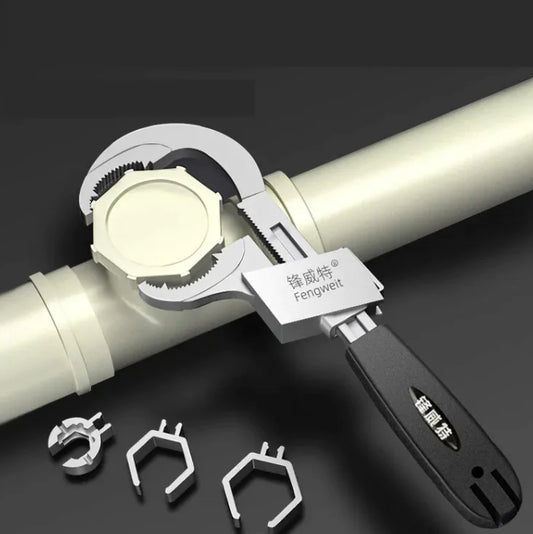 Adjustable Wrench Plumbing Repair Tool Set by Anti Spier