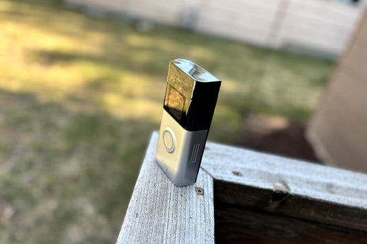 A Ring doorbell with a face recognition feature