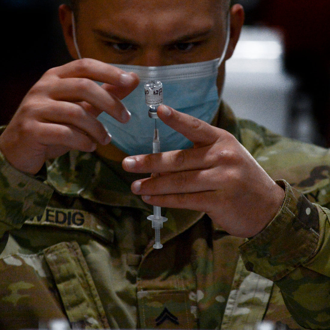 Portrait of Dr. Theresa Long in Army uniform, symbolizing her medical authority and anti‑vaccine stance