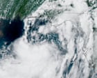 Tropical Storm Bertha satellite image