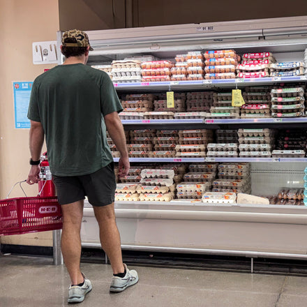 Eggs with a recall notice