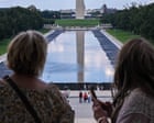 A photo of the reflecting pool
