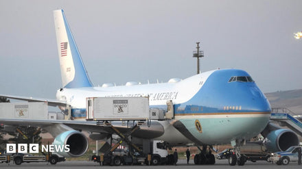 A photo of a plane taking off