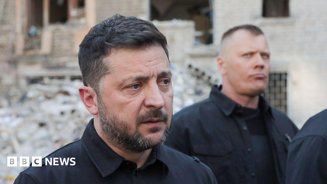 Ukrainian president Vladimir Zelensky