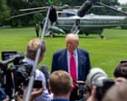 White House press pool meeting with journalists outside the briefing room