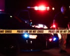 Police tactical team securing a house after a mass shooting in Erie, Pennsylvania