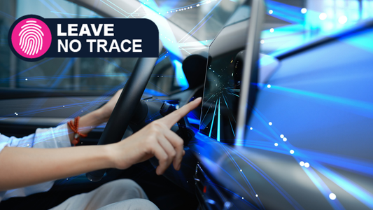 Side view of a Jaecoo SUV showing its digital instrument cluster and touchscreen dashboard.