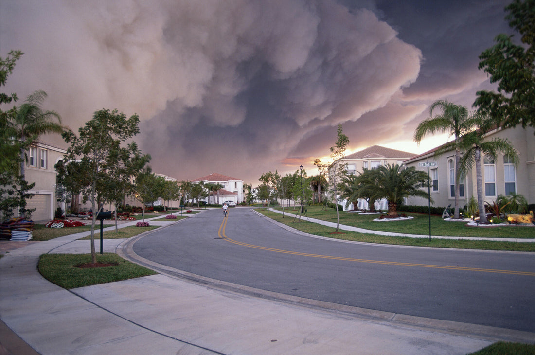 Wildfire smoke plume