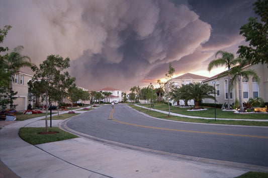 Wildfire smoke plume