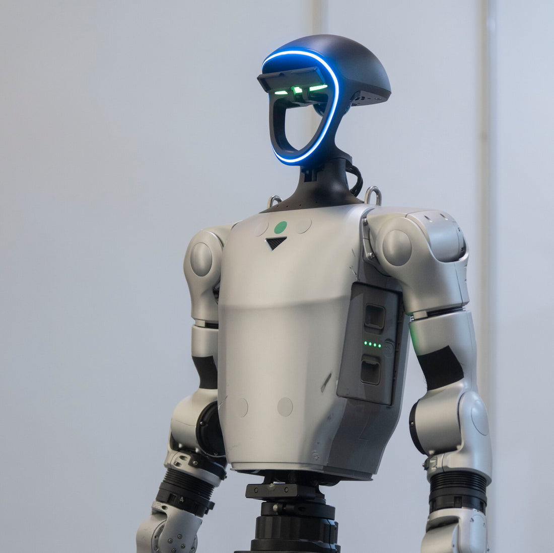 Humanoid robot performing search and rescue operation