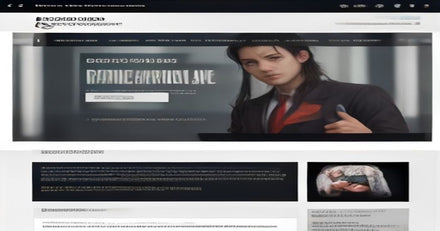 Screenshot of a fabricated company website used to attract recruitment scammers