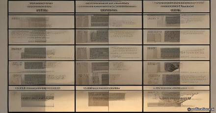 Screenshot of the WEIS archive homepage showing a chronological list of papers from 1997 to 2022